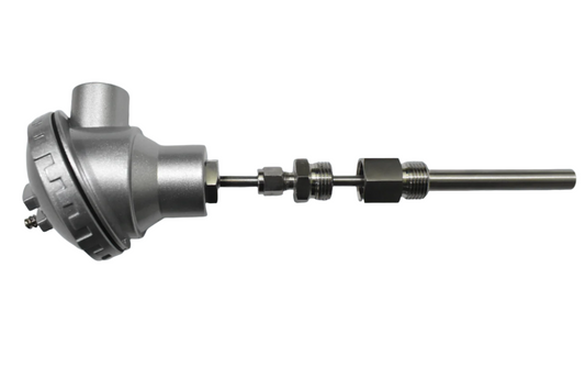 RTD with adjustable Thermowell