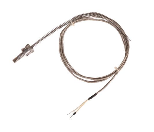 Spring-Loaded Insertion Thermocouple with Braided Cable (Customisable)