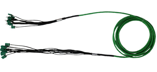 Multi-Core Thermocouple Cable with Miniature Connectors